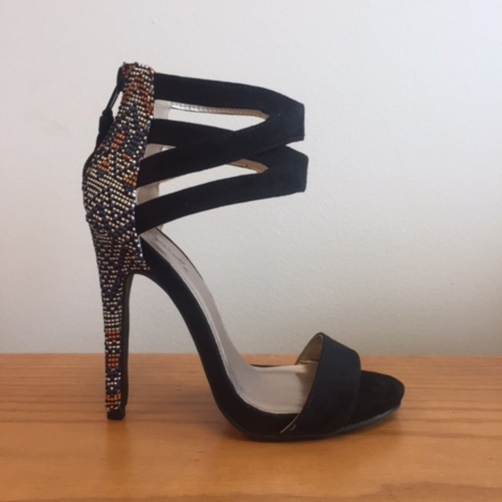 Qupid GLEE-108 Fashion heels Women's Sandals